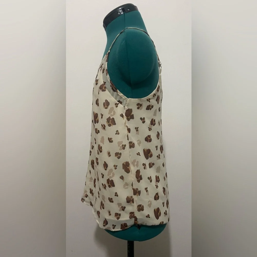 1. State animal print flowy camisole - Picture 3 of 6